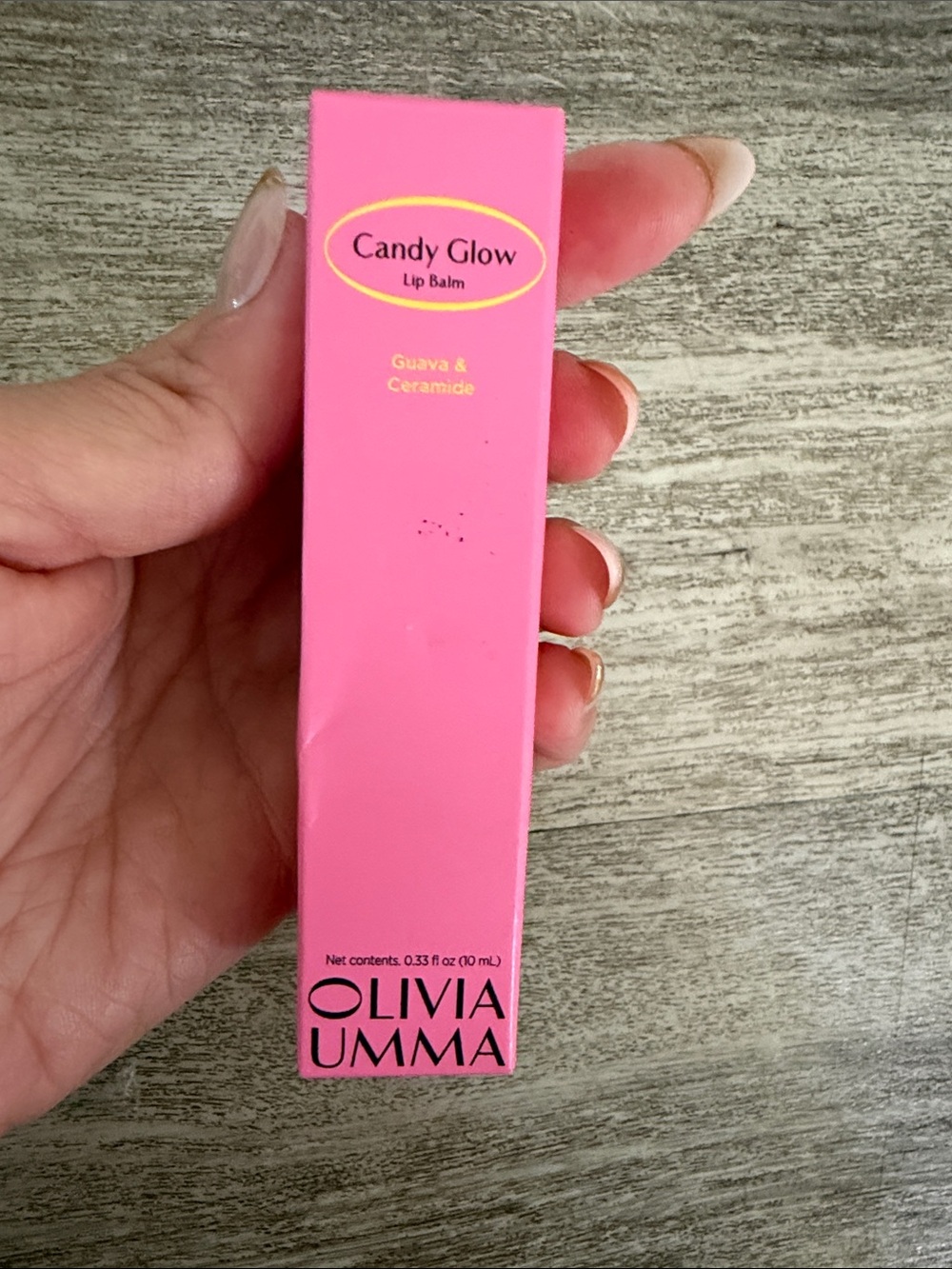Candy Glow Lip Balm — Pink (Guava & Ceramide)
